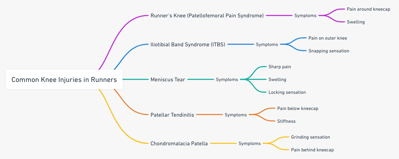 Common knee injuries in runners.