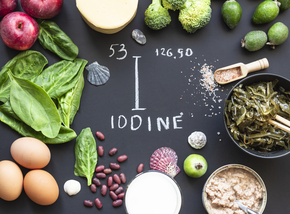 Foods rich in iodine