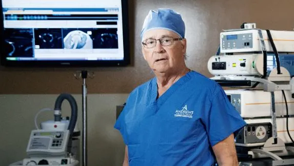orthopedic surgeon, Dr. James Andrews
